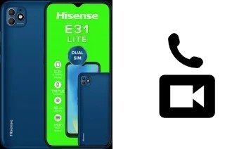 Effettua videochiamate con a HiSense E31 LITE