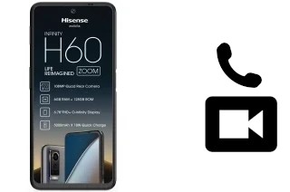 Effettua videochiamate con a HiSense H60 Zoom