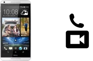 Effettua videochiamate con a HTC Desire 816 Dual