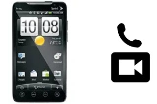 Effettua videochiamate con a HTC Evo 4G