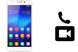 Effettua videochiamate con a Huawei Honor 6