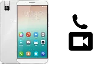 Effettua videochiamate con a Huawei Honor 7i