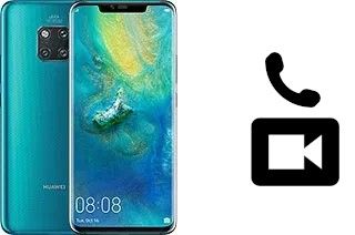 Effettua videochiamate con a Huawei Mate 20 Pro