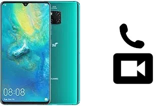 Effettua videochiamate con a Huawei Mate 20 X (5G)