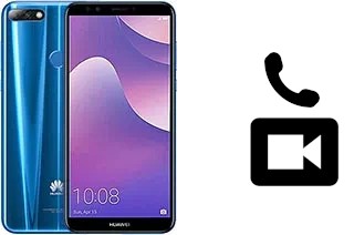 Effettua videochiamate con a Huawei Y7 (2018)