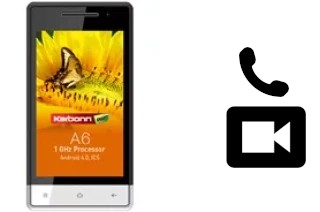 Effettua videochiamate con a Karbonn A6