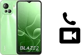 Effettua videochiamate con a Lava Blaze 2 Pro