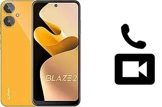 Effettua videochiamate con a Lava Blaze 2