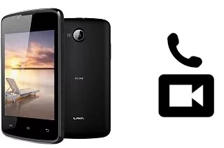 Effettua videochiamate con a Lava Iris 348