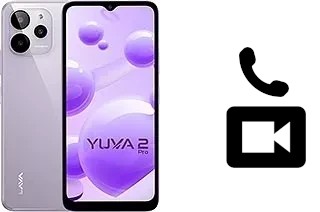 Effettua videochiamate con a Lava Yuva 2 Pro