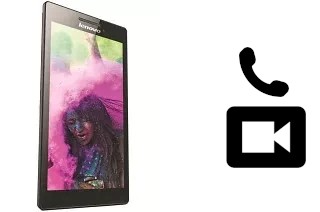 Effettua videochiamate con a Lenovo Tab 2 A7-10