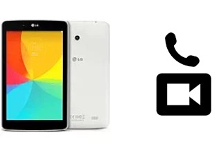 Effettua videochiamate con a LG G Pad 8.0 LTE