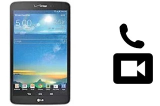 Effettua videochiamate con a LG G Pad 8.3 LTE