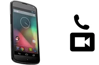 Effettua videochiamate con a LG Nexus 4 E960