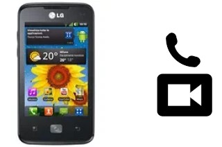 Effettua videochiamate con a LG Optimus Hub E510