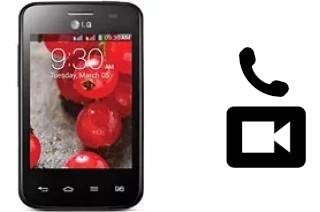 Effettua videochiamate con a LG Optimus L3 II Dual