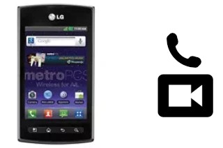 Effettua videochiamate con a LG Optimus M+ MS695