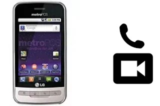 Effettua videochiamate con a LG Optimus M