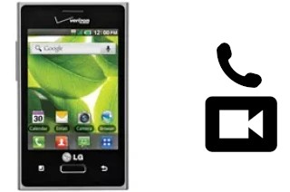 Effettua videochiamate con a LG Optimus Zone VS410