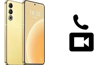 Effettua videochiamate con a Meizu 20