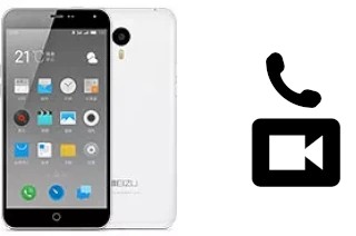 Effettua videochiamate con a Meizu M1 Note