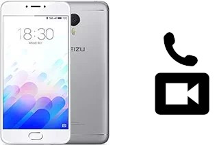 Effettua videochiamate con a Meizu M3 Note