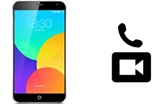 Effettua videochiamate con a Meizu MX4