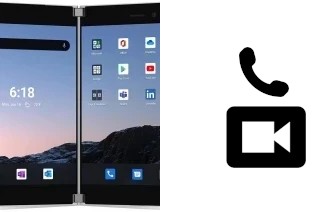 Effettua videochiamate con a Microsoft Surface Duo