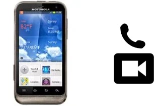 Effettua videochiamate con a Motorola DEFY XT