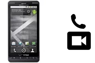 Effettua videochiamate con a Motorola DROID X