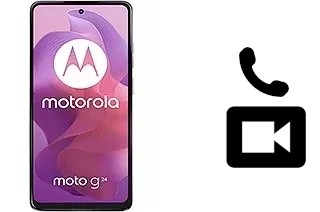 Effettua videochiamate con a Motorola Moto G24