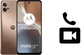 Effettua videochiamate con a Motorola Moto G32