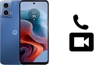 Effettua videochiamate con a Motorola Moto G34
