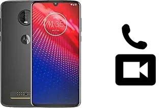 Effettua videochiamate con a Motorola Moto Z4