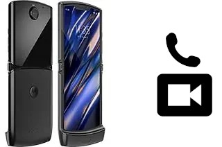 Effettua videochiamate con a Motorola Razr 2019