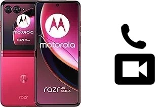 Effettua videochiamate con a Motorola Razr 40 Ultra