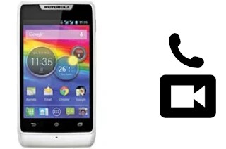 Effettua videochiamate con a Motorola RAZR D1