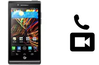 Effettua videochiamate con a Motorola RAZR V XT889