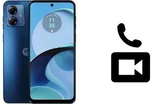 Effettua videochiamate con a Motorola Moto G14