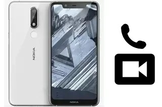 Effettua videochiamate con a Nokia 5.1 Plus