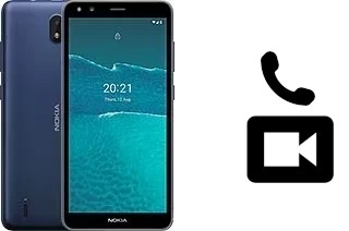 Effettua videochiamate con a Nokia C1 2nd Edition