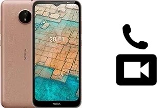 Effettua videochiamate con a Nokia C20