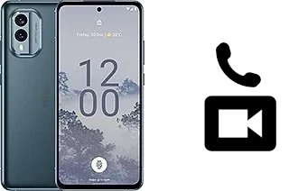 Effettua videochiamate con a Nokia X30