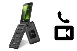 Effettua videochiamate con a NUU Mobile F4L Flip Phone