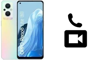 Effettua videochiamate con ad Oppo Reno8 Lite