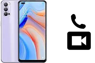 Effettua videochiamate con ad Oppo Reno4 5G