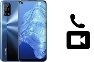 Effettua videochiamate con a Realme 7 5G