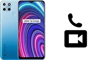 Effettua videochiamate con a Realme C25Y