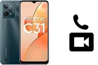 Effettua videochiamate con a Realme C31