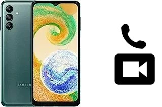 Effettua videochiamate con a Samsung Galaxy A04s